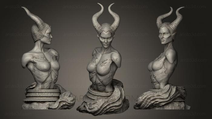 Busts of heroes and monsters (BUSTH_0210) 3D model for CNC machine